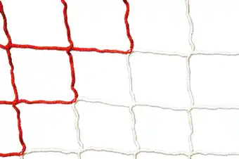 Decathlon Voetbalnet 3x2x0,5x1,2m - rood/wit aanbieding