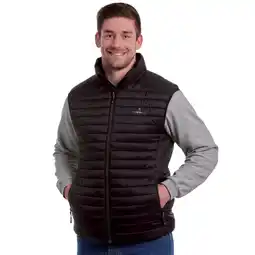 Decathlon Mouwloos verwarmd donsjack, voor buitenactiviteiten - Set PowerVest Heat aanbieding