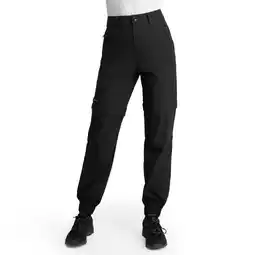 Decathlon Dames Wandelen afritsbare wandelbroek Mistral Black Zwart aanbieding