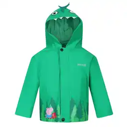Decathlon Waterdichte jas voor kinderen/Kinderen Dinosaurus (Jellybean Groen) aanbieding