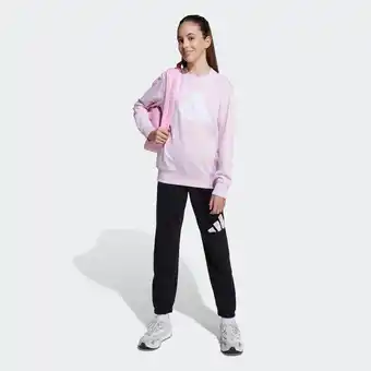 Decathlon Katoenen trainingspak voor kinderen zwart en roze aanbieding