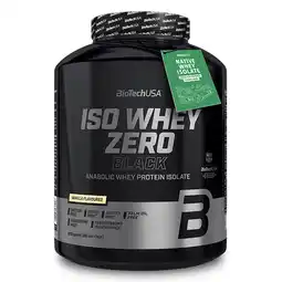 Decathlon Iso Whey Zero Black - 1816g Vanille Biotech USA aanbieding