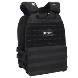 Decathlon Verzwaard vest 8 kg met platen Fitness Tech Zwart aanbieding