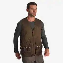 Decathlon Omkeerbaar vest fluocamo / groen aanbieding
