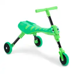 Decathlon Opvouwbare 3-wiel kinderdriewieler SCUTTLEBUG GRASSHOPPER Groen aanbieding