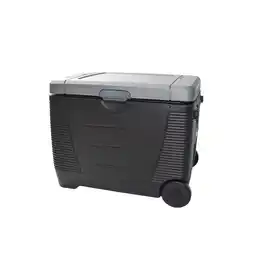 Decathlon Dual-energy warm/koud elektrische trolleykoeler 45 liter aanbieding