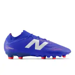 Decathlon Voetbalschoenen voor volwassenen Tekela Team Low Laced FG V5 blauw aanbieding