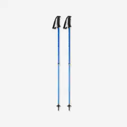 Decathlon Skistokken voor kinderen Push Pin blauw aanbieding