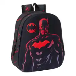 Decathlon 3D-Kinderrugzak Batman Zwart aanbieding