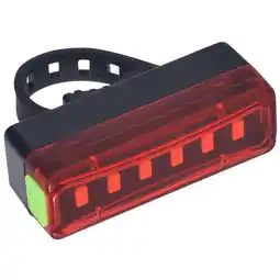 Decathlon Fietslamp Achterlicht Rood - LED Fietsverlichting USB Oplaadbaar aanbieding