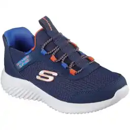 Decathlon Sneakers Skechers Bounder - Brisk-burs, Blauw, Kinderen aanbieding