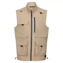 Decathlon Heren licht heren Packaway Gilet (Haver) aanbieding