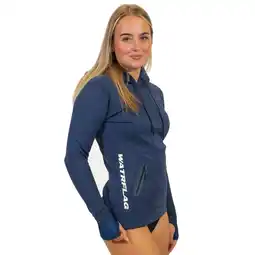Decathlon Ipanema Neopreen Hoodie - Dames - Blauw - Voor Allround Watersport aanbieding