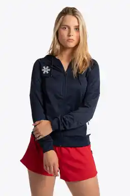 Decathlon Osaka Dames Trainingshoodie met Rits | Marine aanbieding