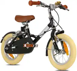 Decathlon Kinderfiets 12 inch vanaf 3 Jaar – Retro/Vintage Look, Velgrem & Standaard aanbieding