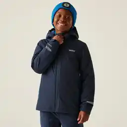 Decathlon Hurdle waterdichte ademende isolerende jas met capuchon voor kinderen aanbieding