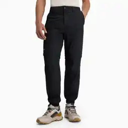 Decathlon Heren Wandelen afritsbare wandelbroek Cairn Black Zwart aanbieding