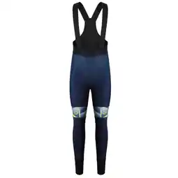 Decathlon CUB COLD fietsbroek BLAUW/Geel aanbieding