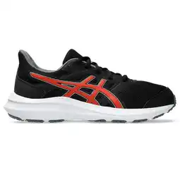 Decathlon Hardloopschoenen Kinderen - ASICS Jolt 4 GS - Black/FieryRed aanbieding