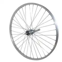Decathlon City-achterwiel met stalen naaf en aluminium tandwiel Velox torpedo 1V. 26 aanbieding