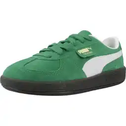 Decathlon Sneakers Puma Model Palermo Jr Kleur Groen aanbieding