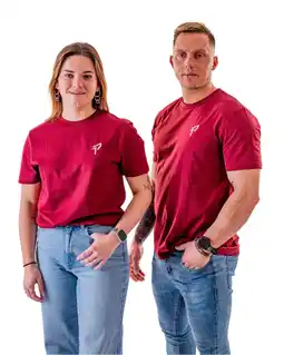 Decathlon Everyday Shirt - Burgundy aanbieding