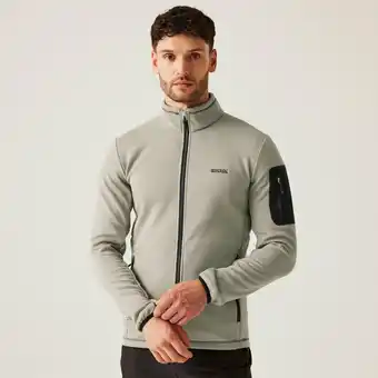 Decathlon Jas Wandelen Heren Textuur Zipper Aldean aanbieding