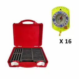 Decathlon Set van 16 schoolkompassen Digi Sport Instruments aanbieding