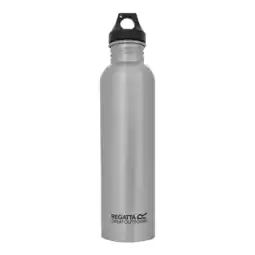 Decathlon Roestvrijstalen 1L waterfles (Zilver) aanbieding