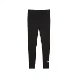 Decathlon ESS METALLIC Legging voor dames PUMA Black Metallic Silver aanbieding