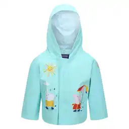 Decathlon Kinder/Kids Peppa Pig Waterdicht Jasje (Aruba Blauw) aanbieding