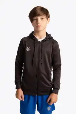Decathlon Osaka trainingshoodie voor kinderen met rits | Zwart aanbieding