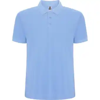 Decathlon Heren Pegaso Premium Effen Polo Shirt (Hemelsblauw) aanbieding
