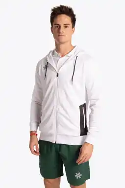 Decathlon Osaka Heren Trainingshoodie met Rits | Wit aanbieding