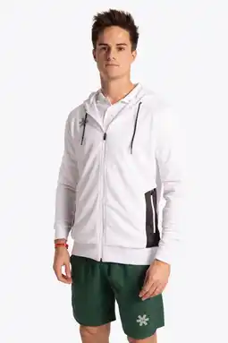 Decathlon Osaka Heren Trainingshoodie met Rits | Wit aanbieding