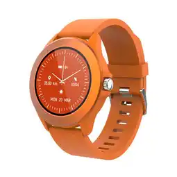 Decathlon Sportieve smartwatch voor jongeren Forever Colorum CW-300 xOrange BT 5.0 aanbieding