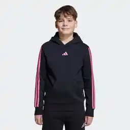 Decathlon Kindersweater met halve rits zwart/roze aanbieding