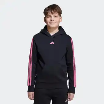 Decathlon Kindersweater met halve rits zwart/roze aanbieding