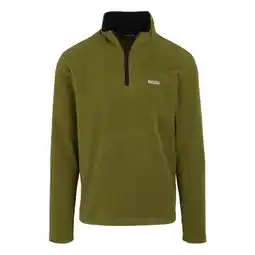 Decathlon Geweldig voor Buiten Heren Thompson Half Zip Fleece Sweater (Nefrietgroen) aanbieding