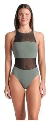 Decathlon Arena Badpak Mesh Panel Vent Back Groen aanbieding