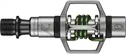 Decathlon Crank Brothers EGGBEATER 2 Pedals - Silver Green aanbieding