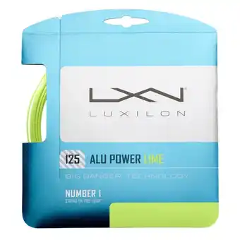 Decathlon Tennissnaren Luxilon Alu Power aanbieding