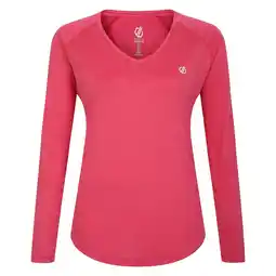 Decathlon Dames Discern Tshirt met lange mouwen (Sorbet Roze) aanbieding