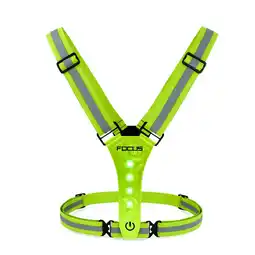 Decathlon Hardloopvest Veiligheidsvest Verlicht - Oplaadbaar - Groen aanbieding