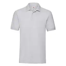 Decathlon Unisex Premium poloshirt voor volwassenen (Heide Grijs) aanbieding