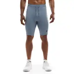 Decathlon Heren Fitness korte sportlegging Auckland Blauw aanbieding