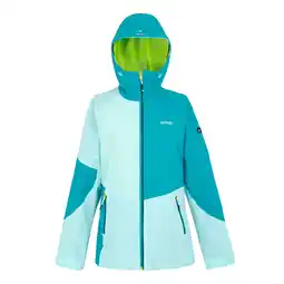 Decathlon Dames Raddick II Waterdichte Jas (Gebleekt Aqua/Tahoe Blauw) aanbieding