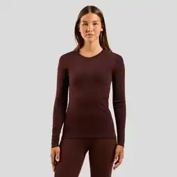 Decathlon Natural Merino 200 basislaag met ronde hals ODLO aanbieding