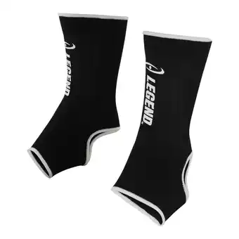 Decathlon Enkel Bandage Kids/Volwassenen Zwart - Verschillende maten - Gemaakt van katoen aanbieding