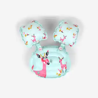 Decathlon Meegroeiende zwemhulp voor kinderen TISWIM 2 gazelle lichtgroen aanbieding